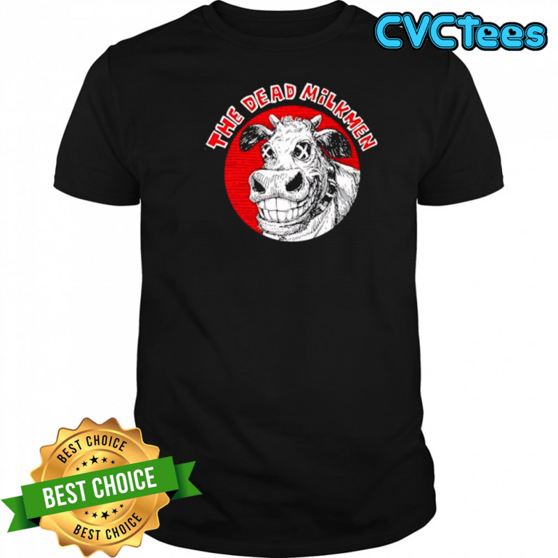 The Dead Milkmen logo retro shirt