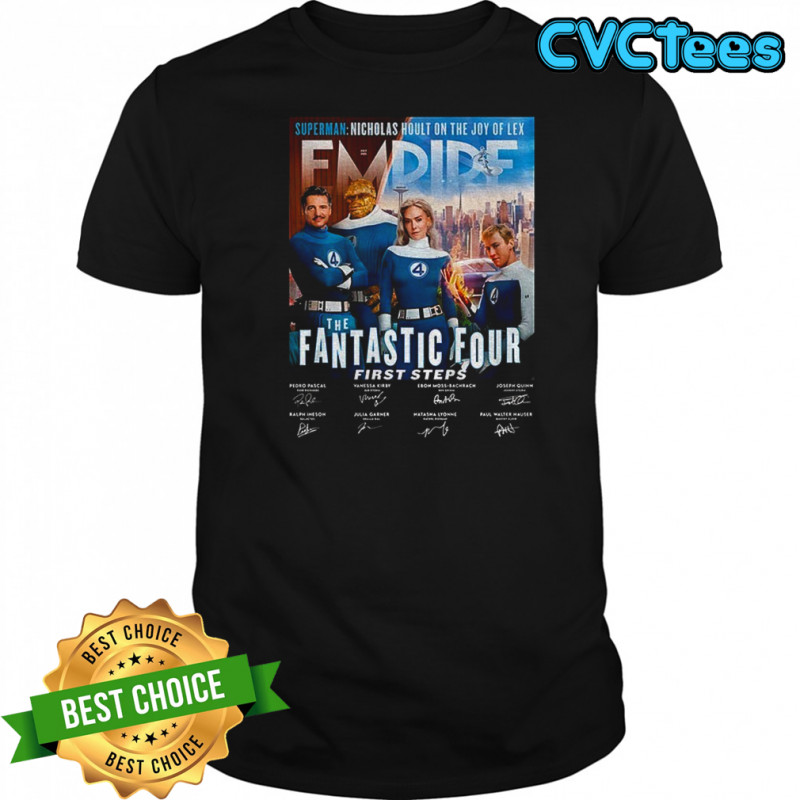 The Fantastic Four First Steps Superman nicholas hoult on the joy of lex signatures shirt