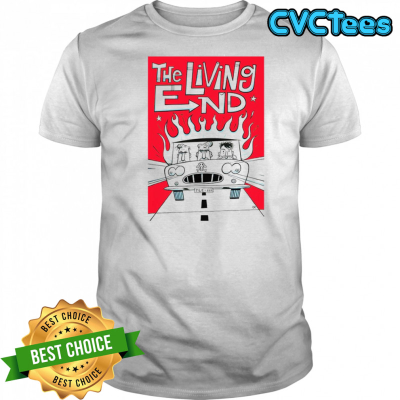 The Living End Cartoon Car Shirt