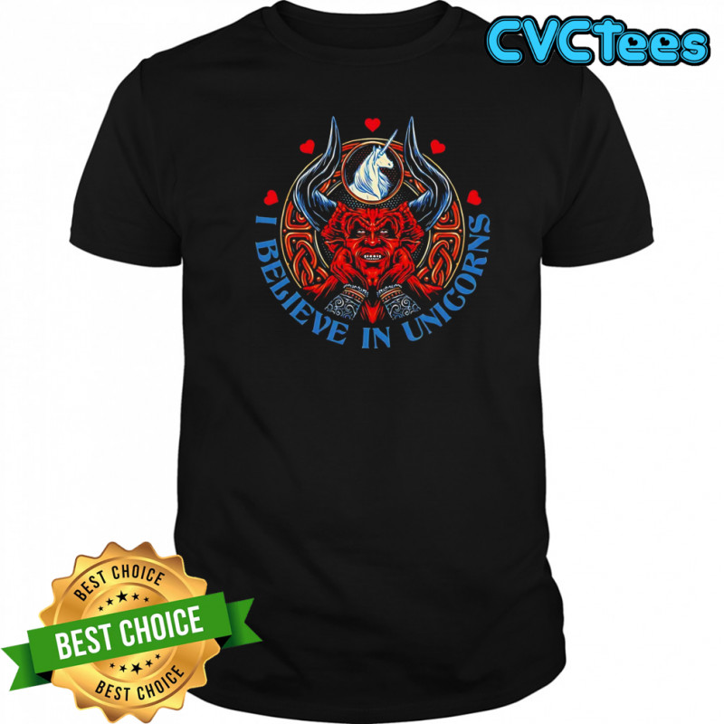 The Lord of Darkness Legend I believe in unicorns shirt