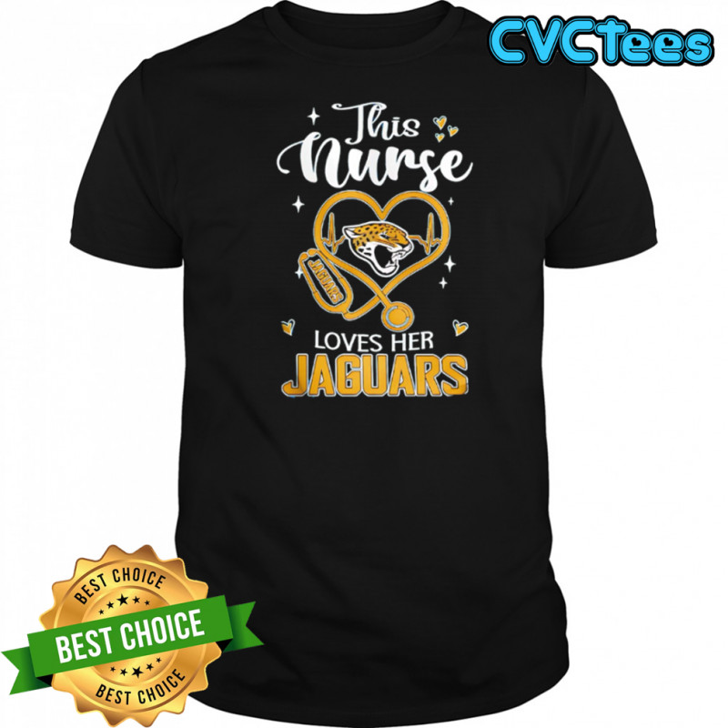 This nurse love her Jacksonville Jaguars shirt