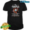 This nurse love her Miami Dolphins shirt