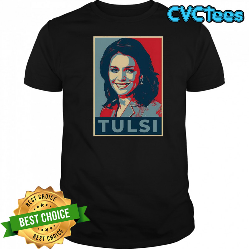 Tulsi Gabbard Portrait Hope T-Shirt