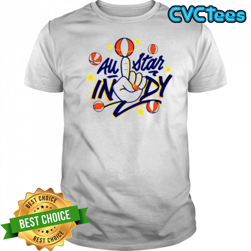 WNBA All Star Indy hand shirt