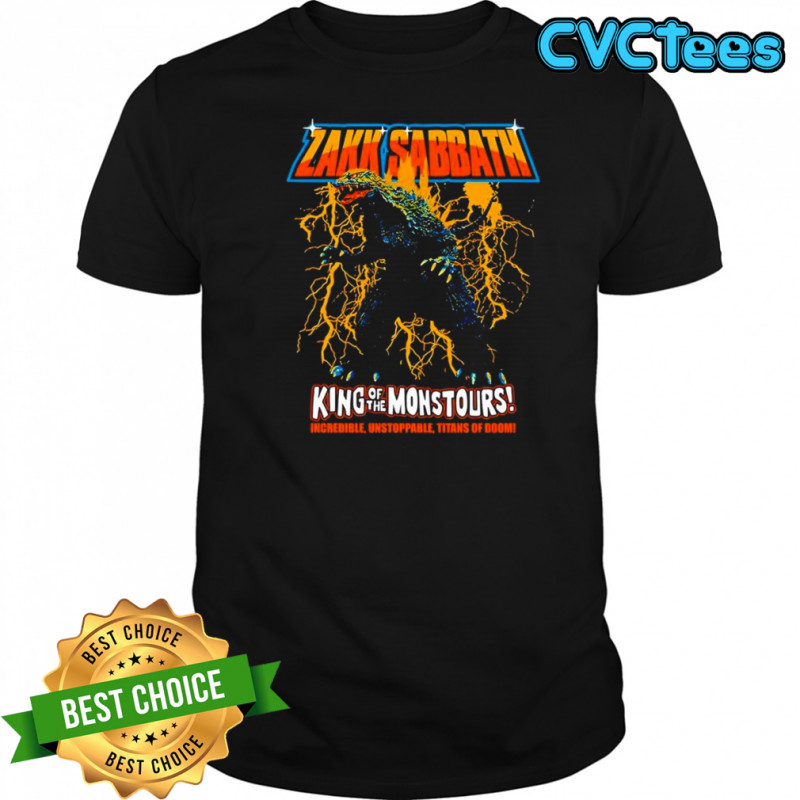 Zakk Sabbath King Of Monstours Tour shirt