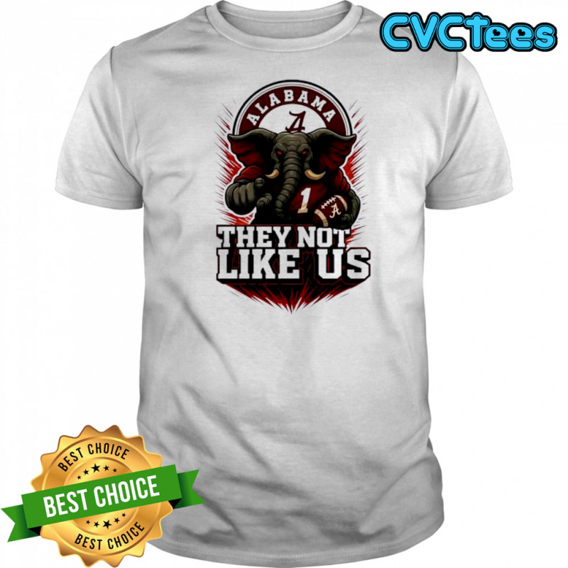 Alabama Mascot They Not Like Us Football Game Day shirt