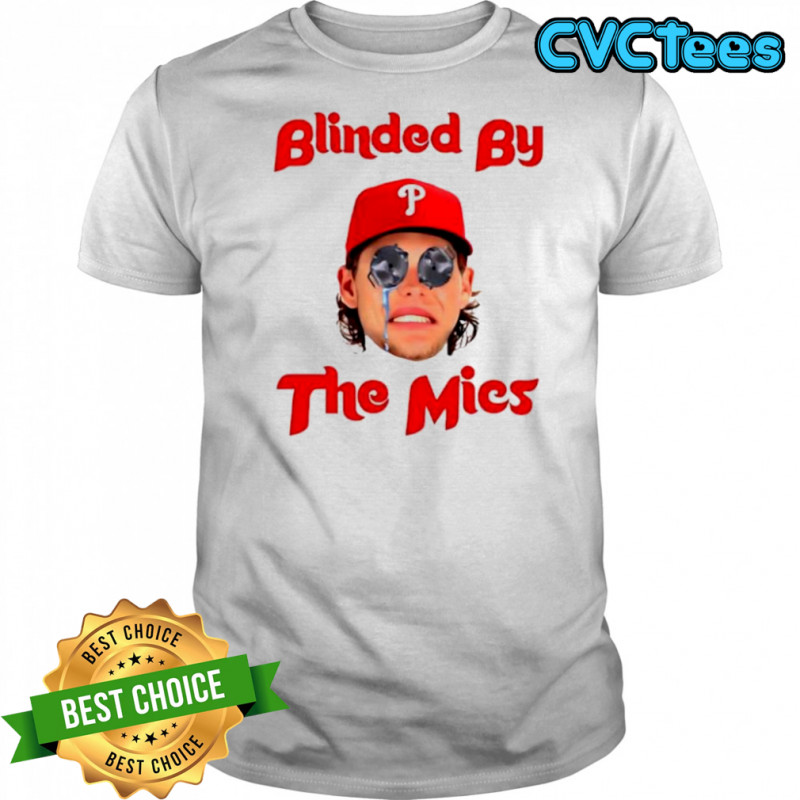 Alec Bohm Blinded by The Mics shirt
