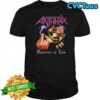 Anthrax Persistence Of Time Middle Finger T-shirt