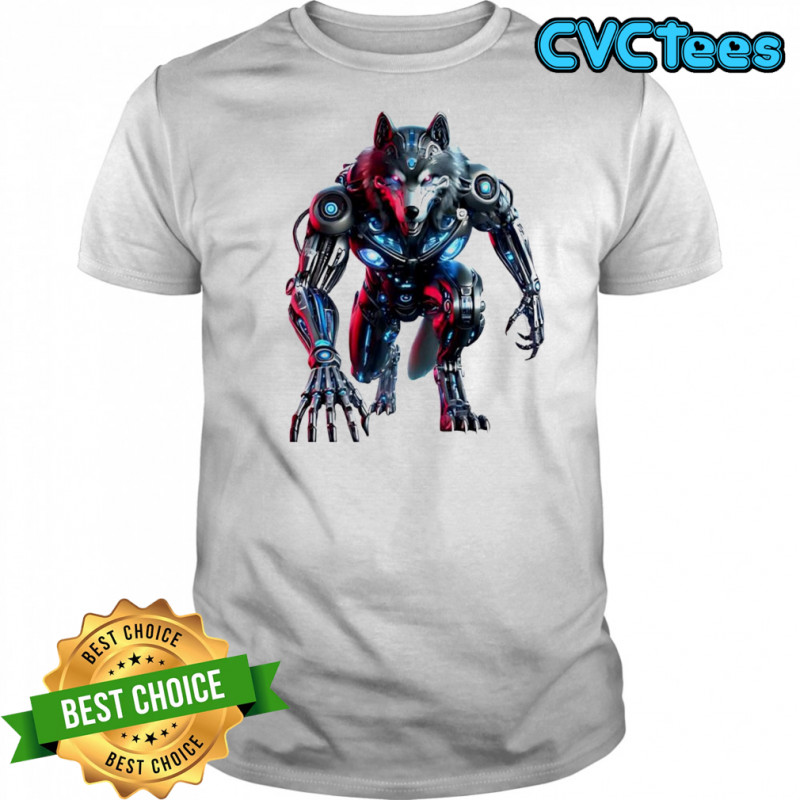Apex Mech Wolf Robot shirt