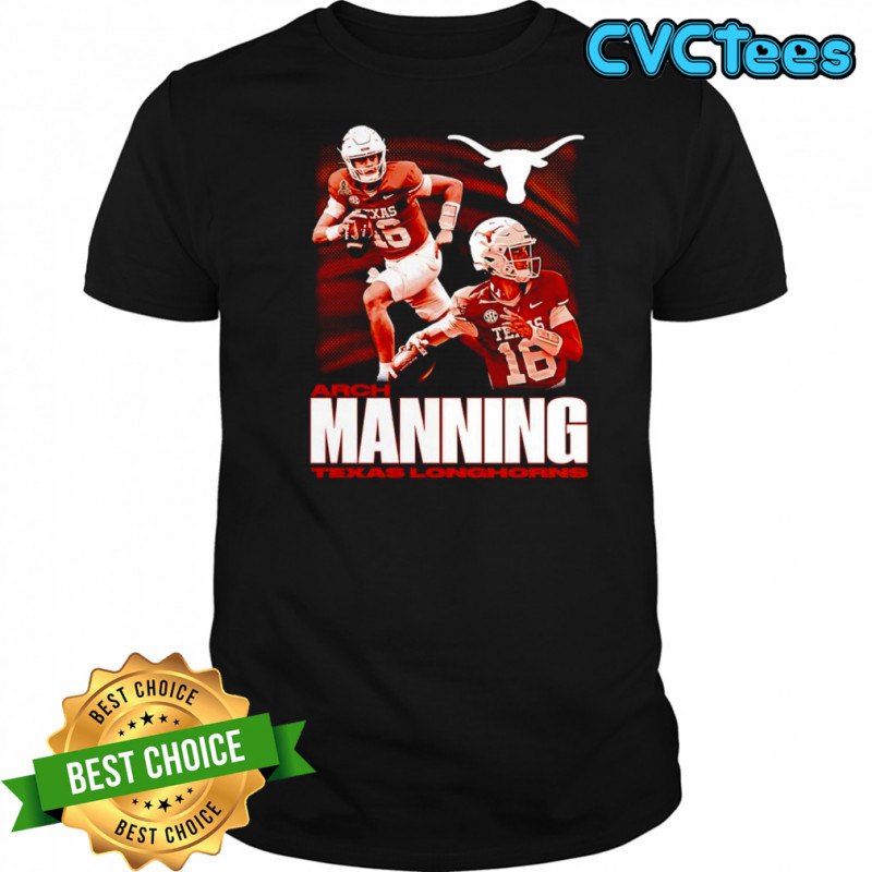 Arch Manning Texas Longhorns football graphic shirt