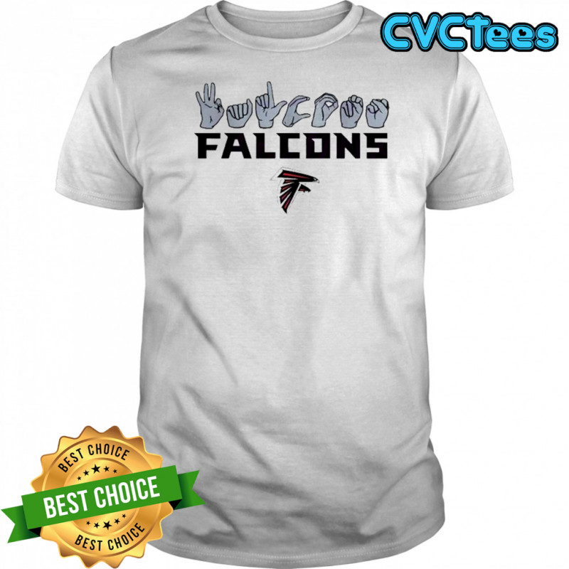 Atlanta Falcons Homage Youth Love Sign T-Shirts