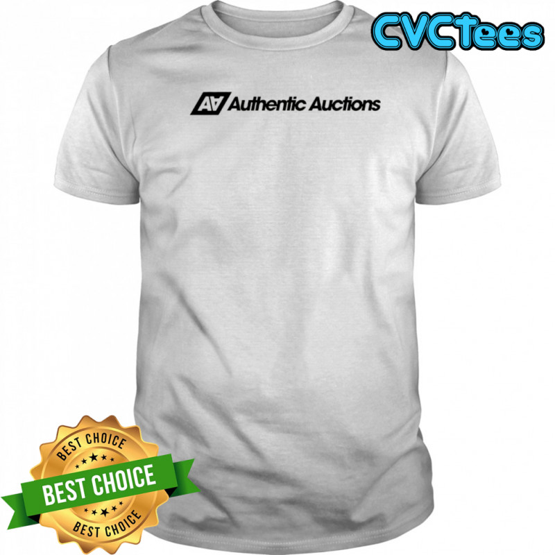 Authentic Auctions logo shirt