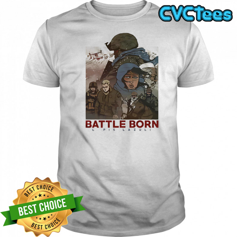 Battle Born Lapis Lazuli shirt