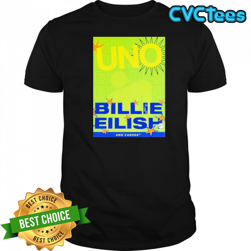 Billie Eilish Uno Canvas T-Shirt