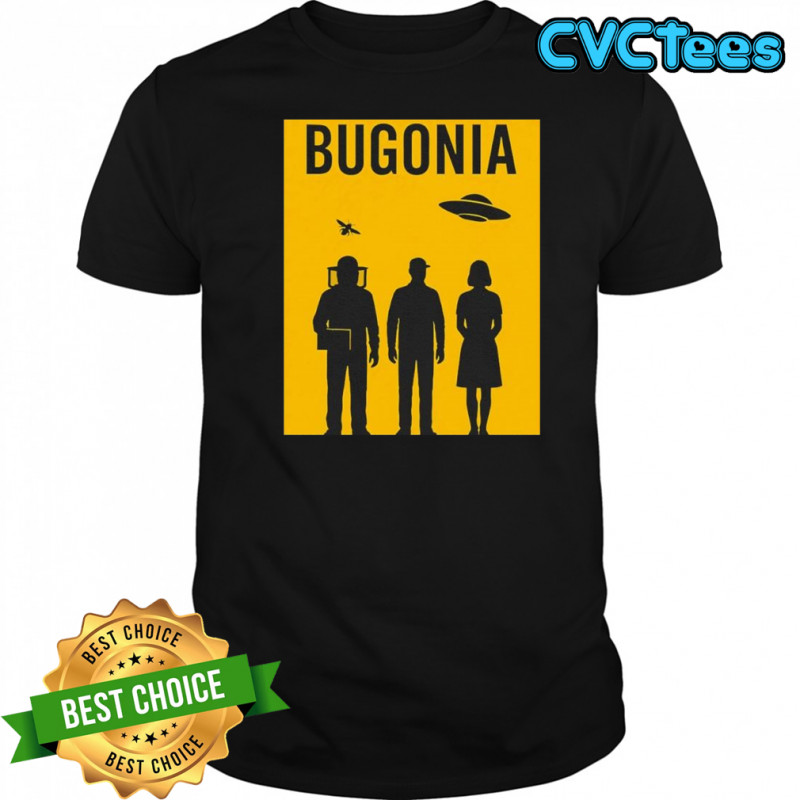 Bugonia film directed by Yorgos Lanthimos science fiction comedy shirt