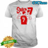 Bukayo Saka Arsenal Illustrated Graphic shirt