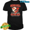 Bussin with the boys Nebraska football helmet shirt