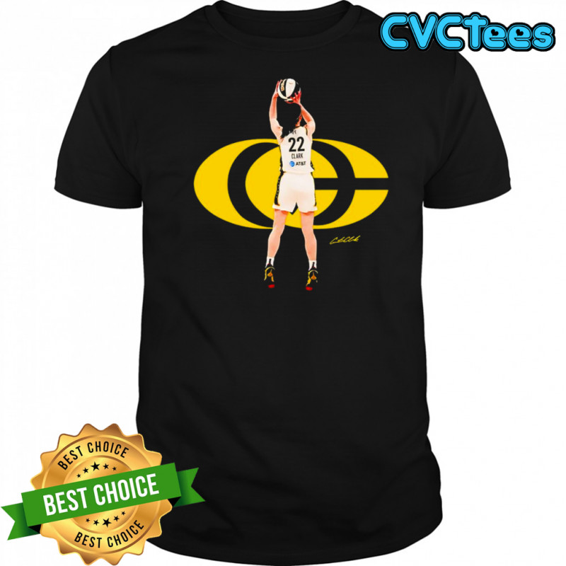 Caitlin Clark dunk CC logo signature shirt