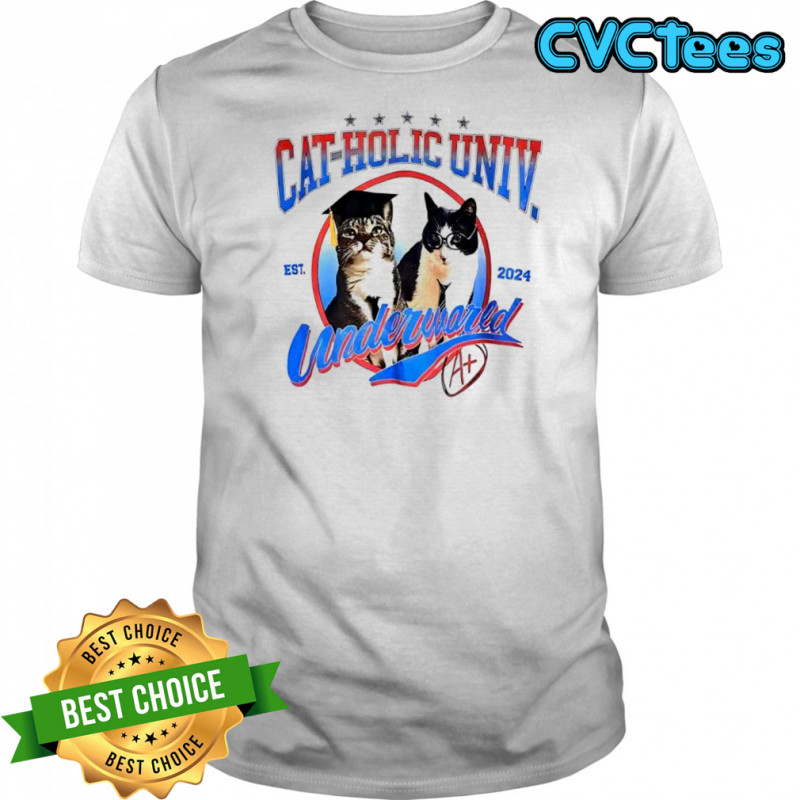 Cat-holic Univ underworld shirt