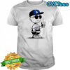 Charlie Brown Los Angeles Dodgers Cofflee T-Shirt
