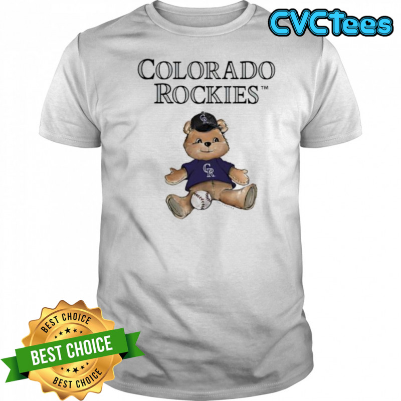Colorado Rockies Teddy Bear shirt