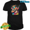 Dabbing Capy Bruh Teens Youth Kids Meme Rodent Lovers shirt