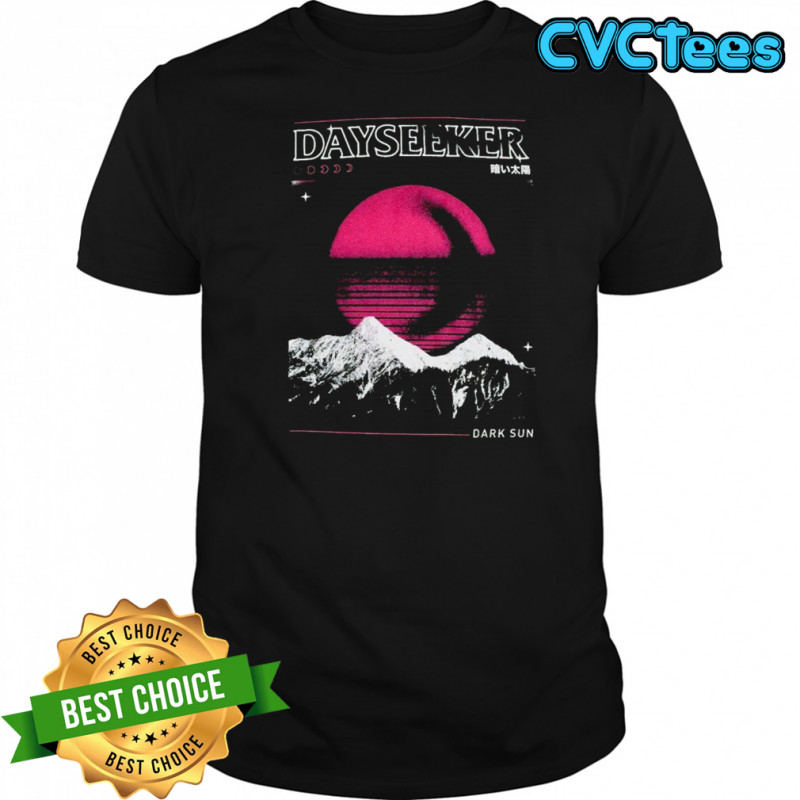 Dayseeker Dark Sun Moon Mountain T-shirt