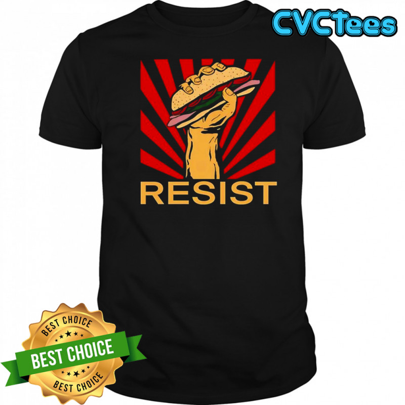 DC Resistance Sandwich hero shirt