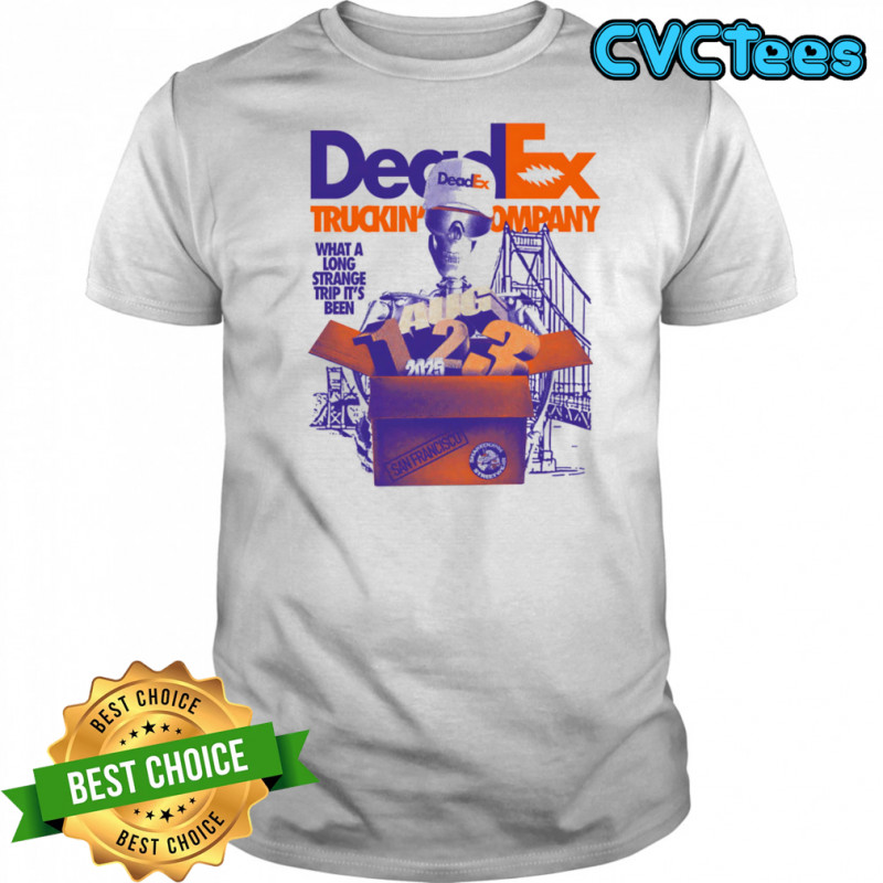 DeadEx truckin’ company San Francisco 2025 what a long strange trip it’s been shirt