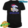 Denver Broncos Bluey cartoon charactor shirt