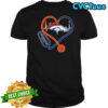 Denver Broncos Nurse Heartbeat Stethoscope T-shirt