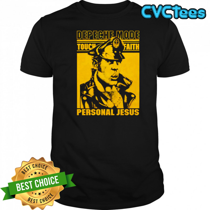 Depeche Mode touch faith personal Jesus shirt