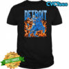 Detroit Football Lions Graphic Skeleton shirt
