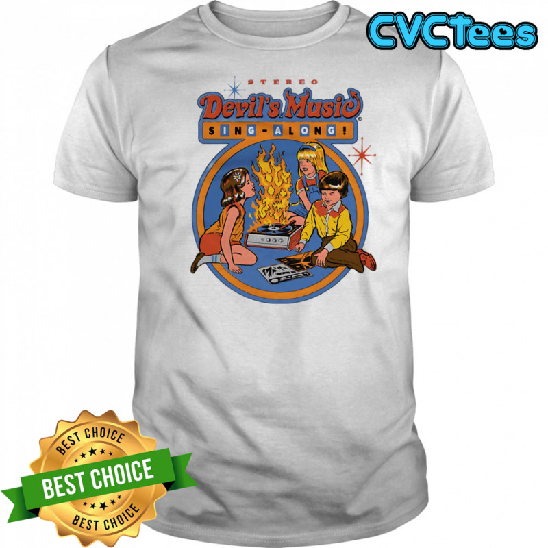 Devil’s music sing along shirt
