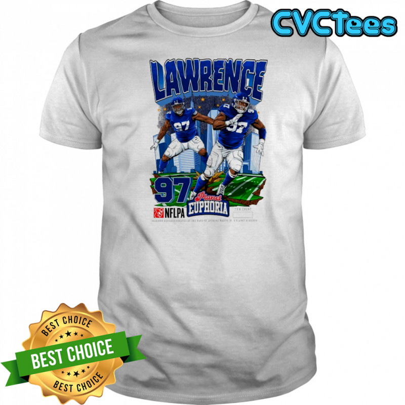 Dexter Lawrence NFLPA Planet Euphoria T-shirt