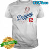 Dodging 12 Los Angeles Dodgers shirt