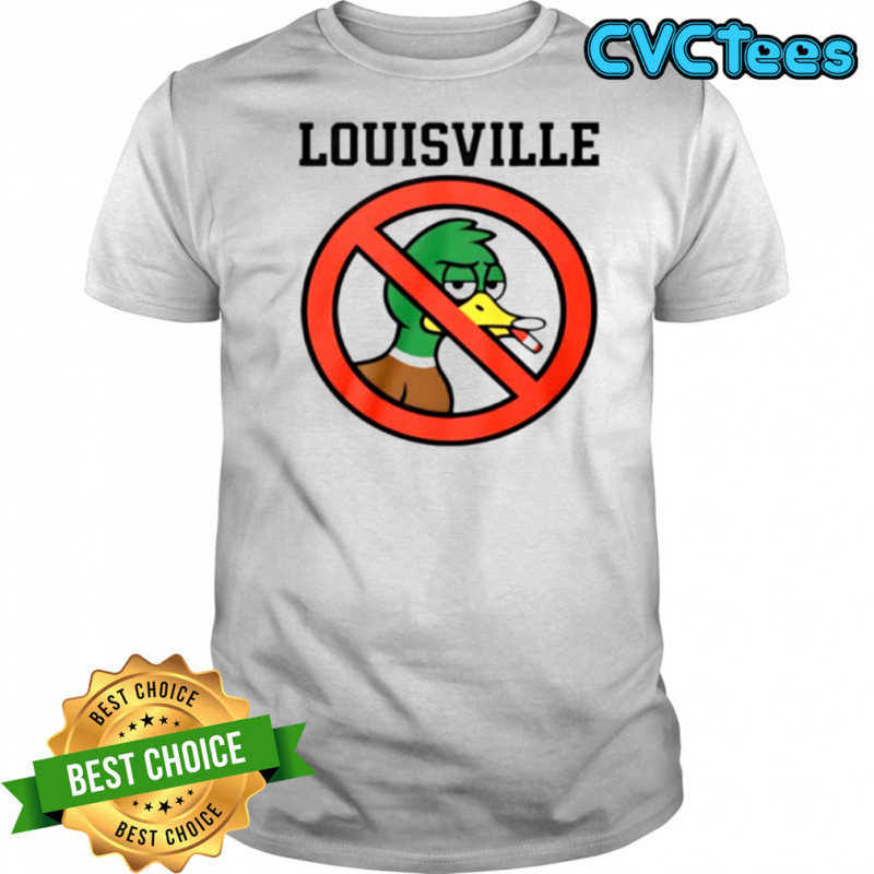 Duck Louisville no smoking shirt