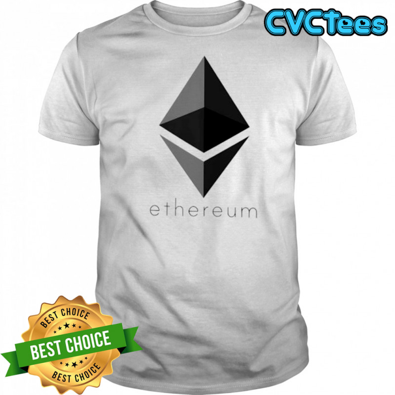 Ethereum logo shirt