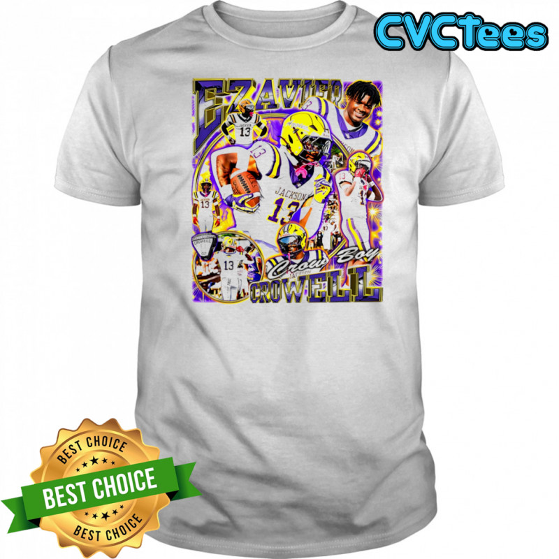 Ezavier Crow Boy Crowell graphic shirt