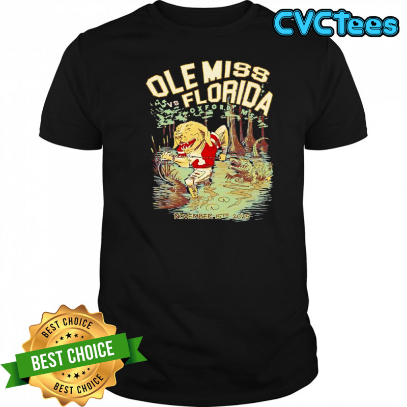 Florida Gators vs Ole Miss Rebels football game day 2025 Shirt