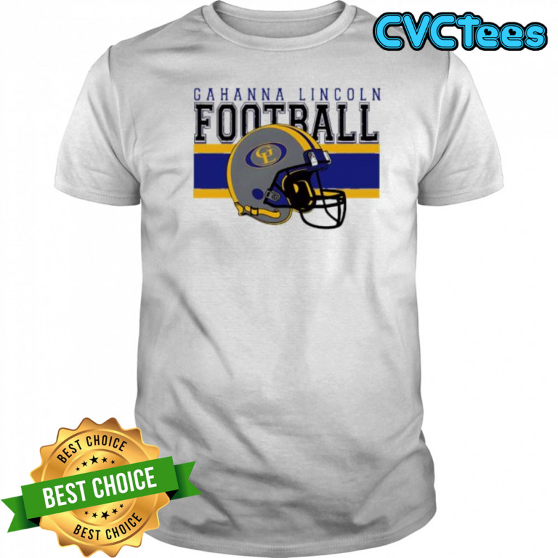 Gahanna Lincoln Football helmet shirt