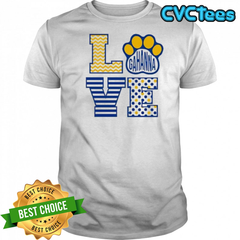 Gahanna LOVE shirt