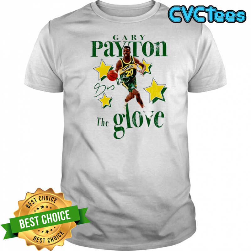 Gary Payton the glove shirt