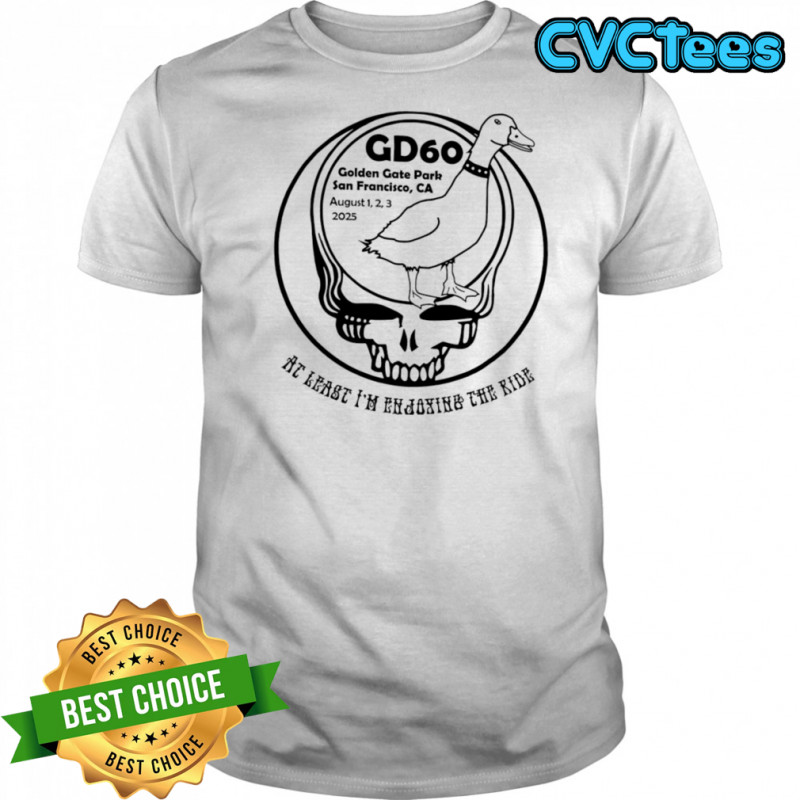 GD60 Golden Gate Park San Francisco August 123 2025 shirt