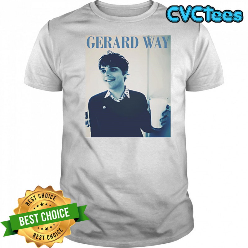 Gerard Way milk shirt