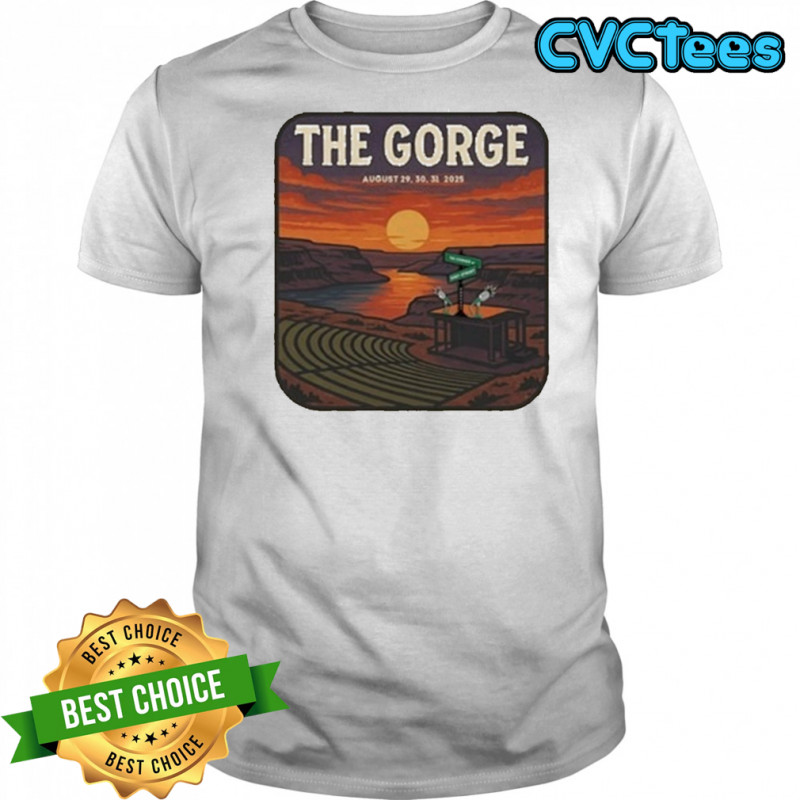 Goose 2025 The Gorge Amphitheatre Shows T-Shirt