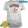 Houston Astros Rebel Athletics Stacked Logo shirt