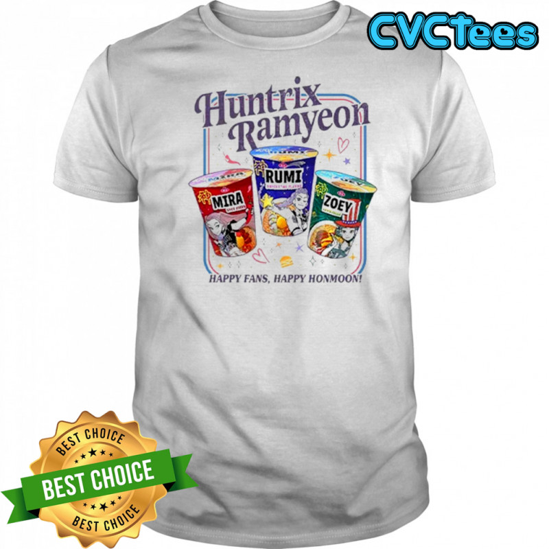 Huntrix RamyeonDemon Hunter Movie Inspired Shirt