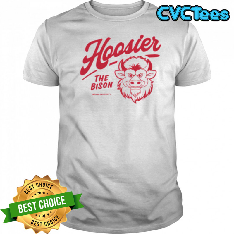 IU Hoosier the Bison 2025 Mascot Shirt