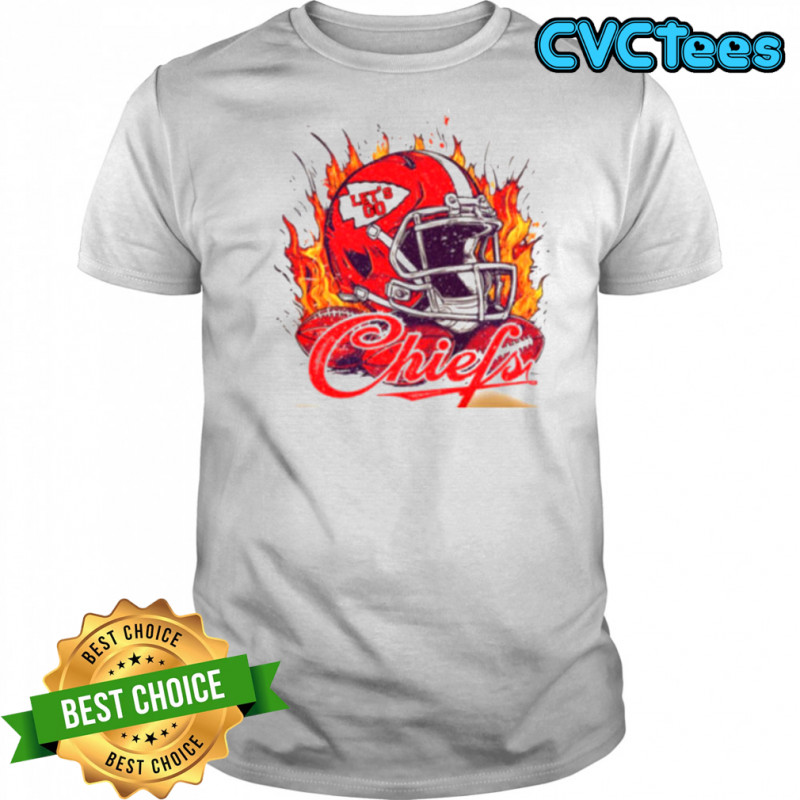 KC football wolf Let’s Go Chiefs Shirt